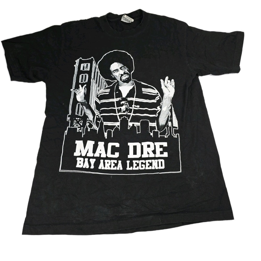Mac Dre Bay Area Legend T‎ Shirt Shaka Wear Large Hip Hop Rap Graphic Tee